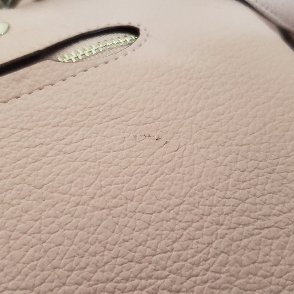 Coach Grain Leather Drew Satchel Pink Blossom - Picture 8 of 8